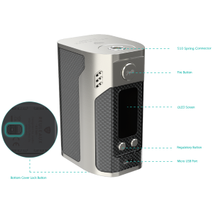 Wismec Reuleux RX300W TC Box Mod - мод Wismec Reuleux RX300W TC Box Mod - мод